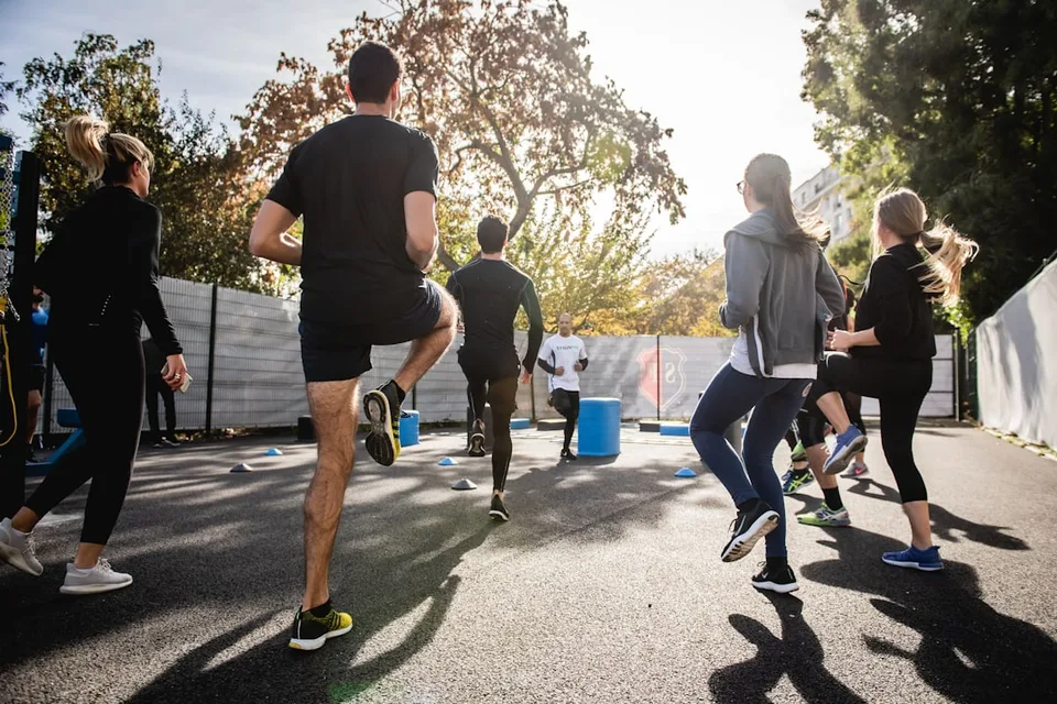 beginner fitness class