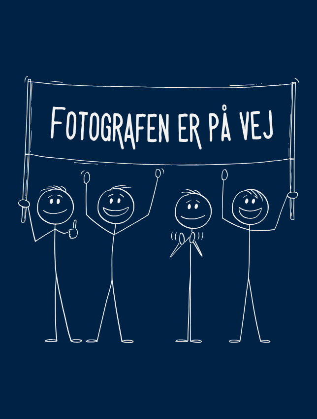 Fotografen er på vej